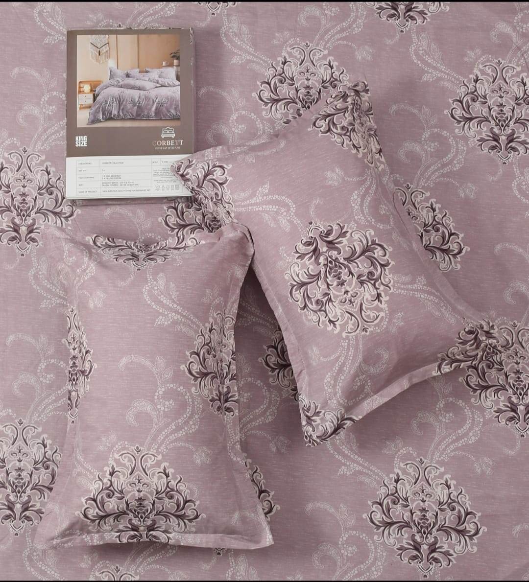 CORBETT KING SIZE BEDSHEET - WD INTERNATIONAL