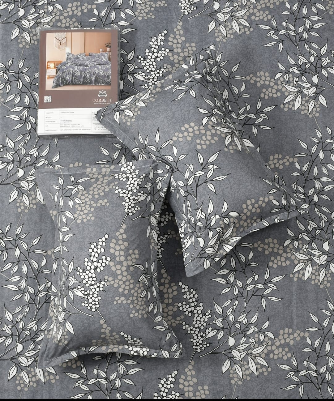 CORBETT KING SIZE BEDSHEET