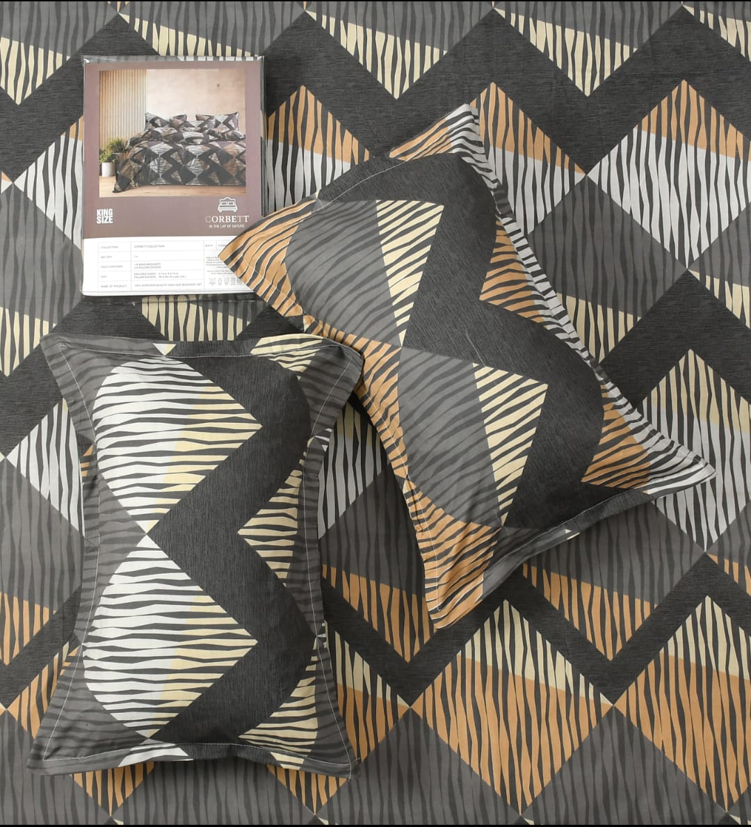 CORBETT KING SIZE BEDSHEET