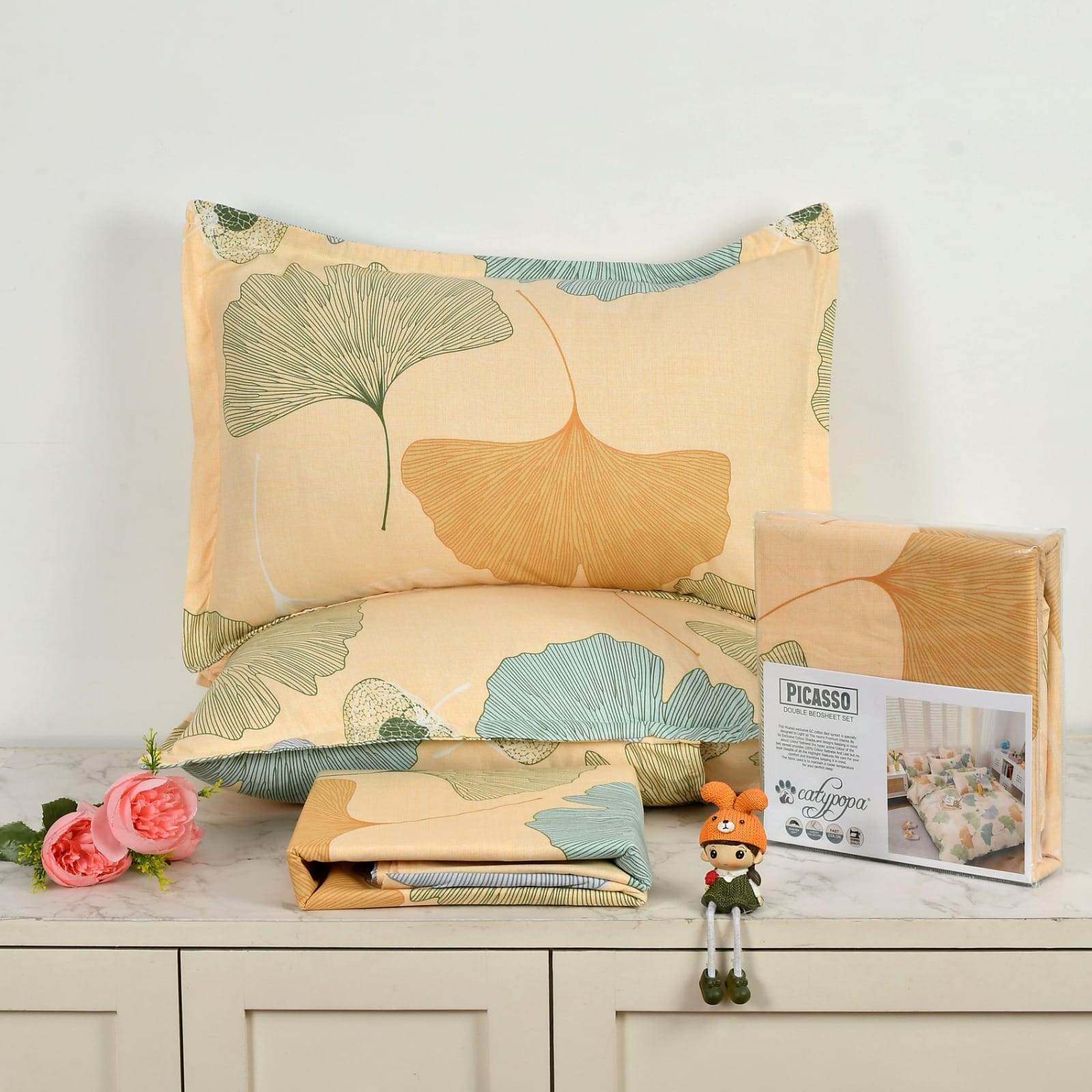 PICASO QUEEN SIZE BEDSHEET - WD INTERNATIONAL