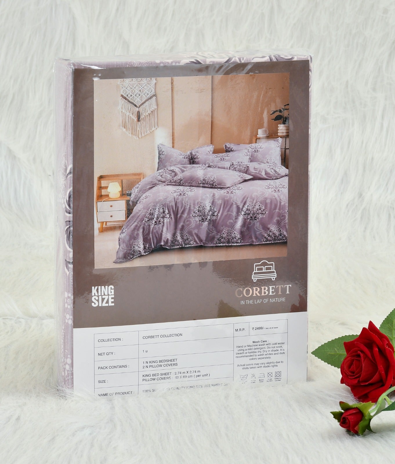 CORBETT KING SIZE BEDSHEET